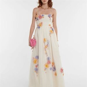 ISO! Zimmermann Appliquéd Organza Gown ISO!